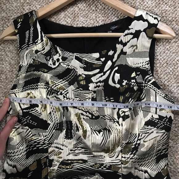 Metallic Party Dress - Picture 4 of 6